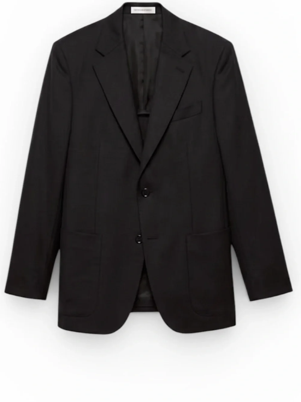 Banana Republic Tailored Slim Fit Italian  Black Suit Jacket Size 40R